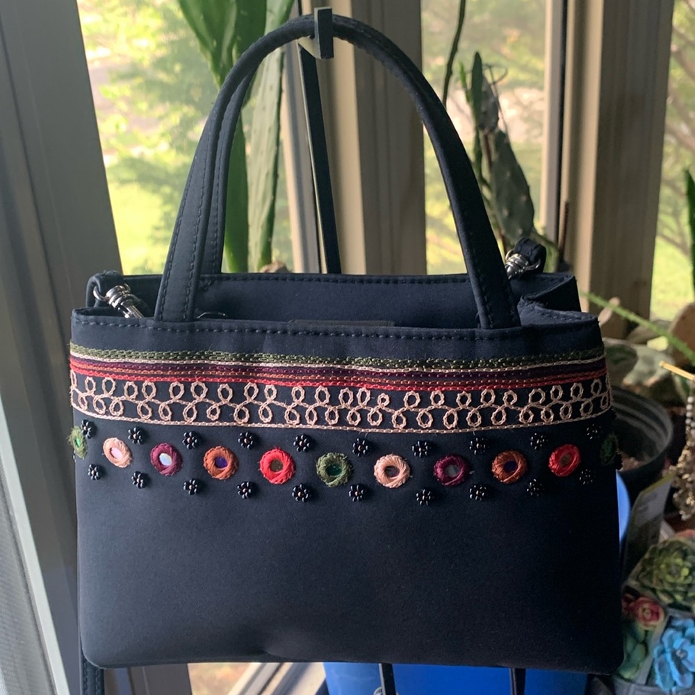 Marlo mini beaded shoulder/ hand bag